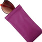 ili New York Leather Glasses Case (Orchid)