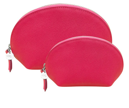 ili New York Duo Cosmetic/Toiletry Case (Bright Pink)