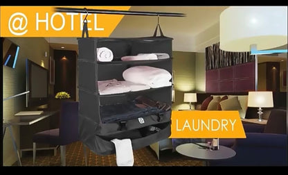 Final Sale - Hanging Wardrobe Storage Suitcase Bag/Packing Organizer