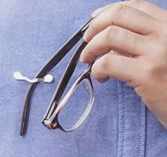 Clip magnético para soporte de gafas