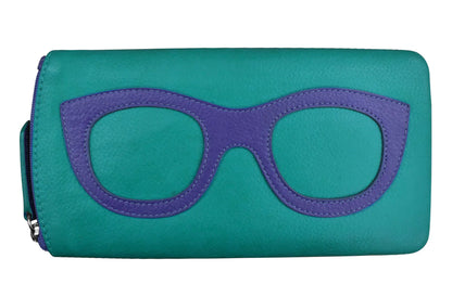 ili New York Eyeglass Leather Case