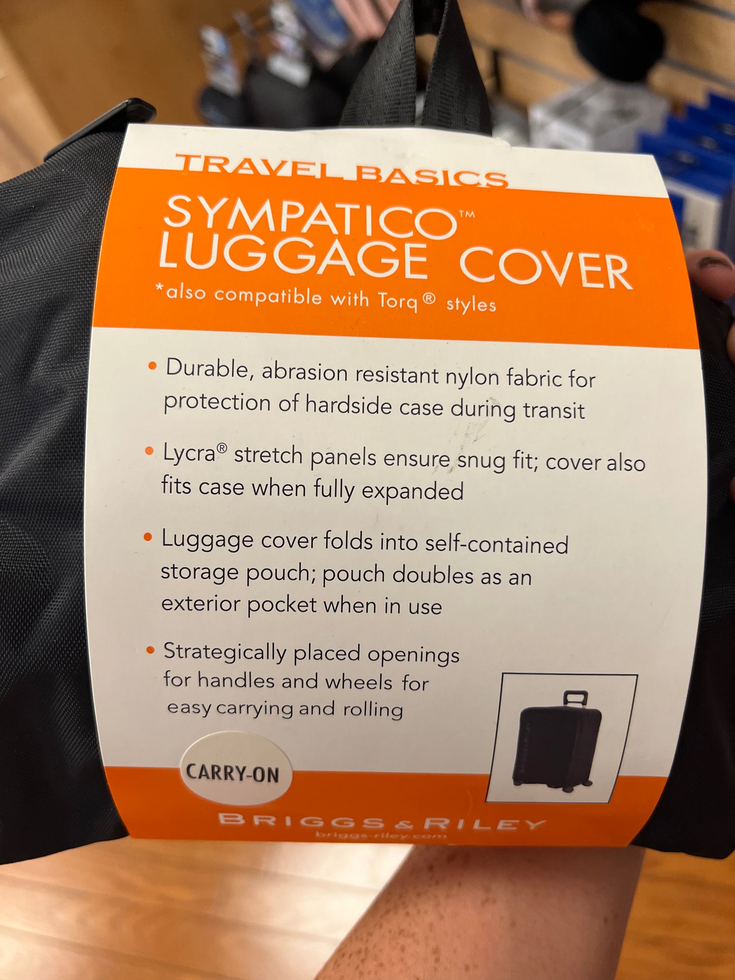 Sympatico Luggage Covers - Carry-On Size (W121-4)