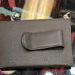 On Sale- TUMI Nassau RFID Money Clip Leather Wallet (Grey Texture)