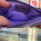 ili New York RFID Leather Coin Purse with Keyring (Planet Purple)