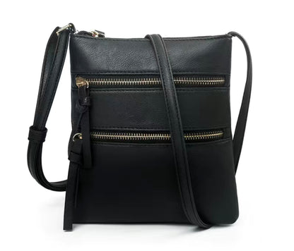 On Sale- Faux Leather Crossbody