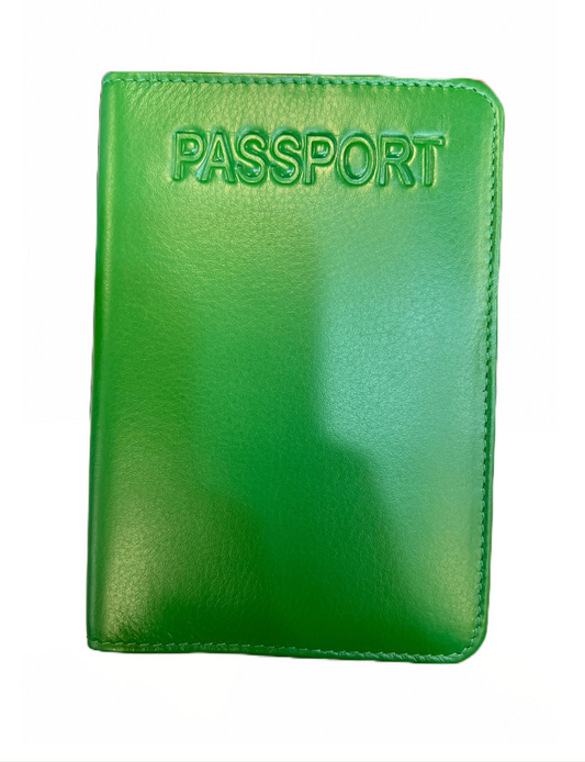 Cartera de cuero para pasaporte ili New York RFID EMB