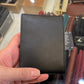 Bosca Saffiano RFID Hall Pass Leather Wallet (Black)