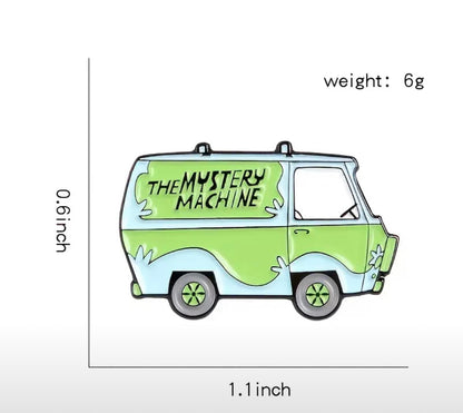Brooch- Mystery Machine- $1.99