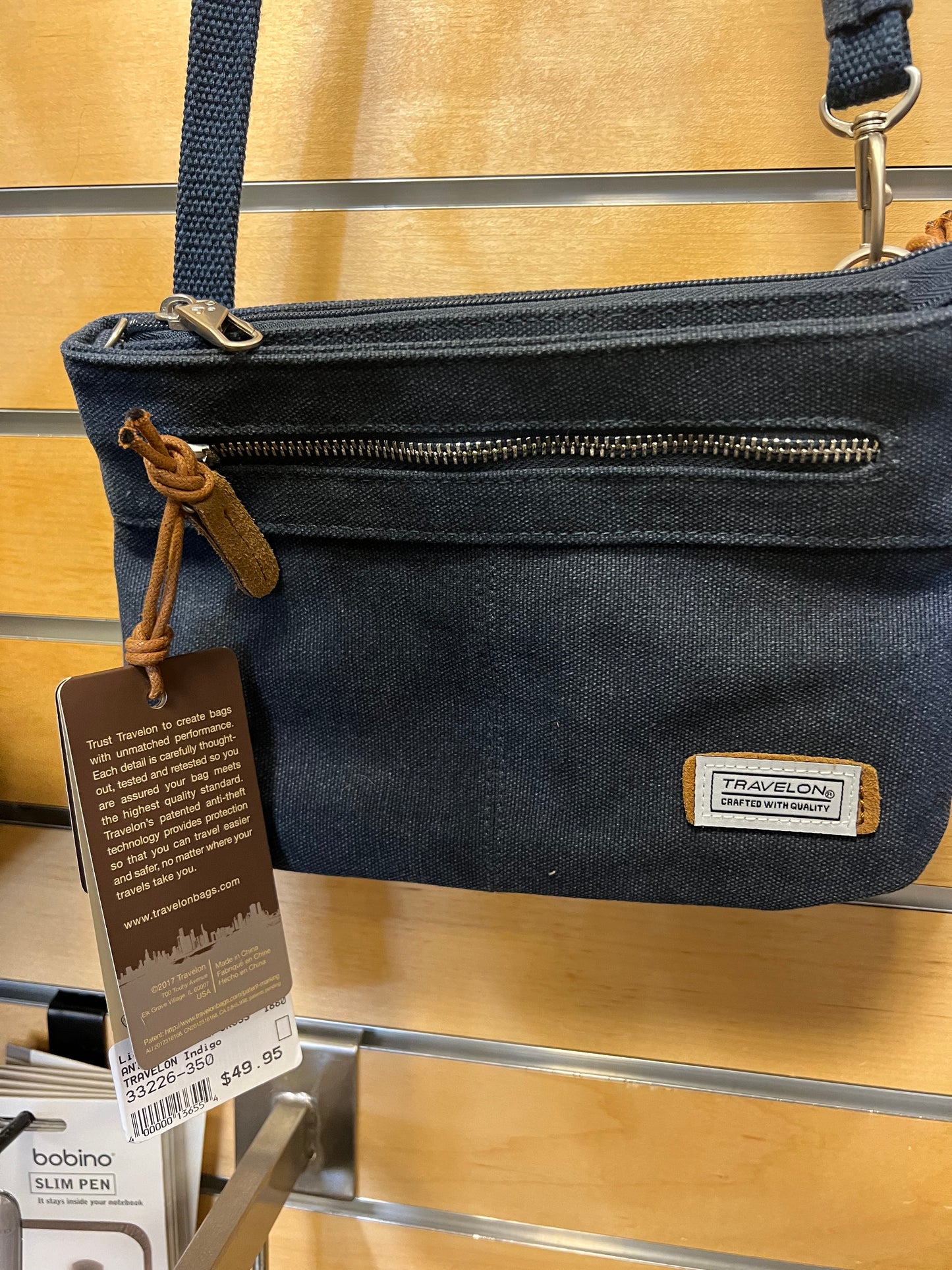 Travelon Anti-Theft Heritage Small Crossbody Handbag/Purse
