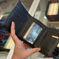 Osgoode Marley RFID Brushed ID Trifold Wallet