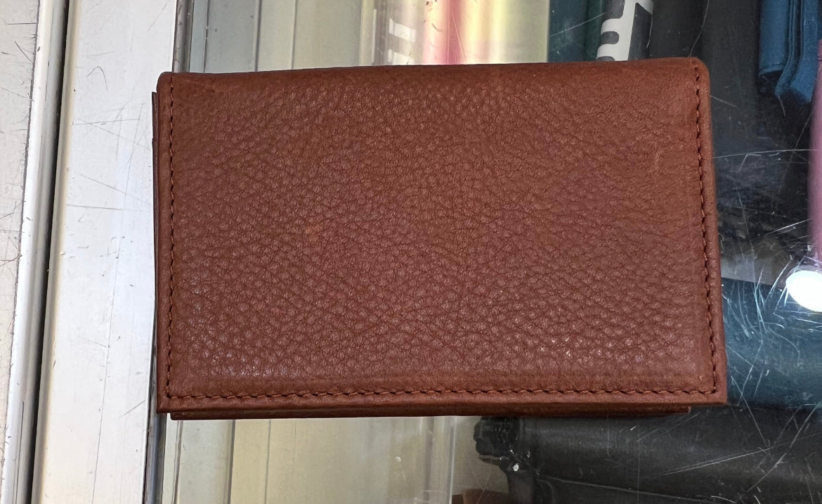 Osgoode Marley RFID Gusset Card Case Leather Wallet