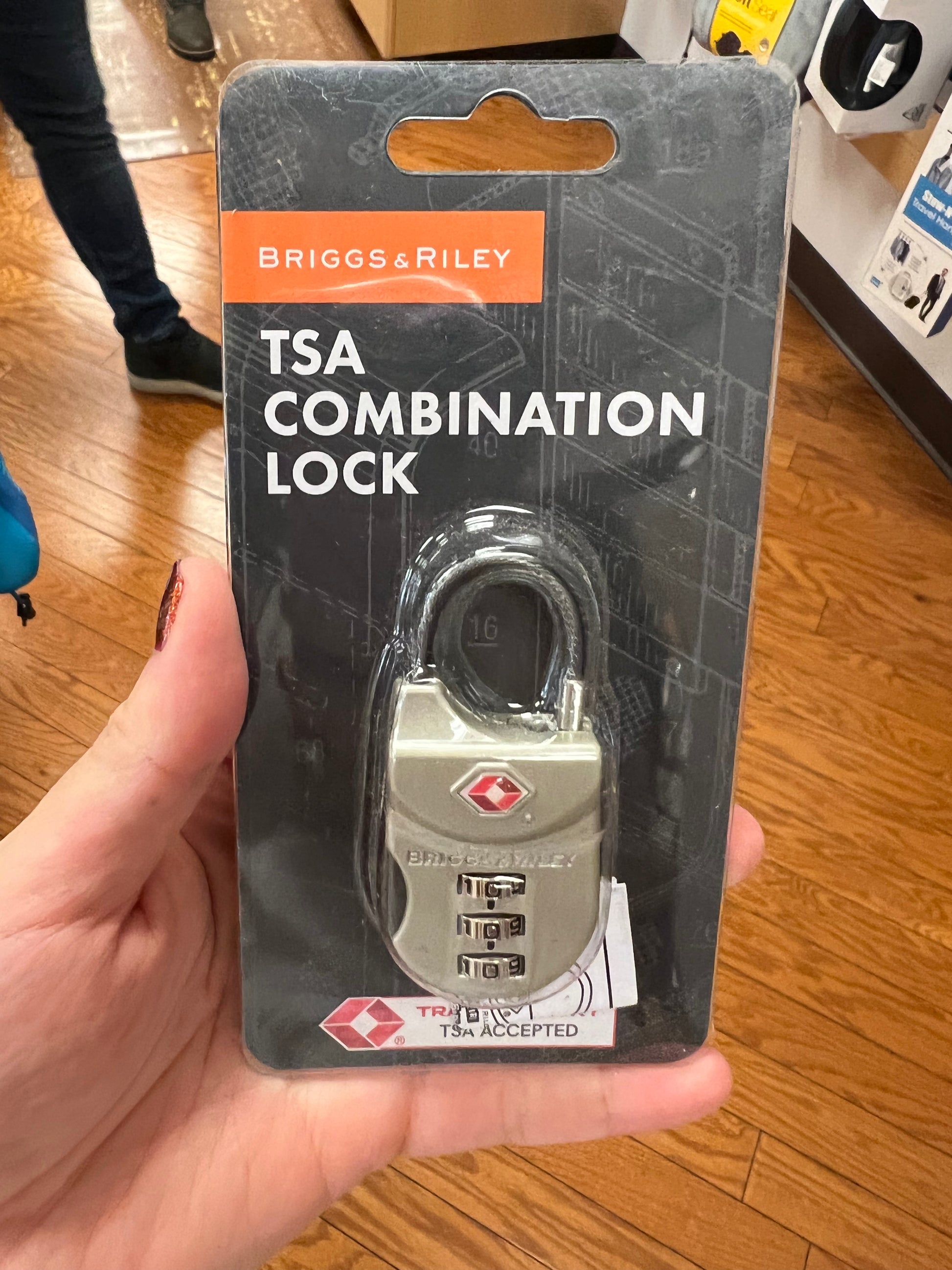 Briggs Riley TSA Cable Lock ACC W14