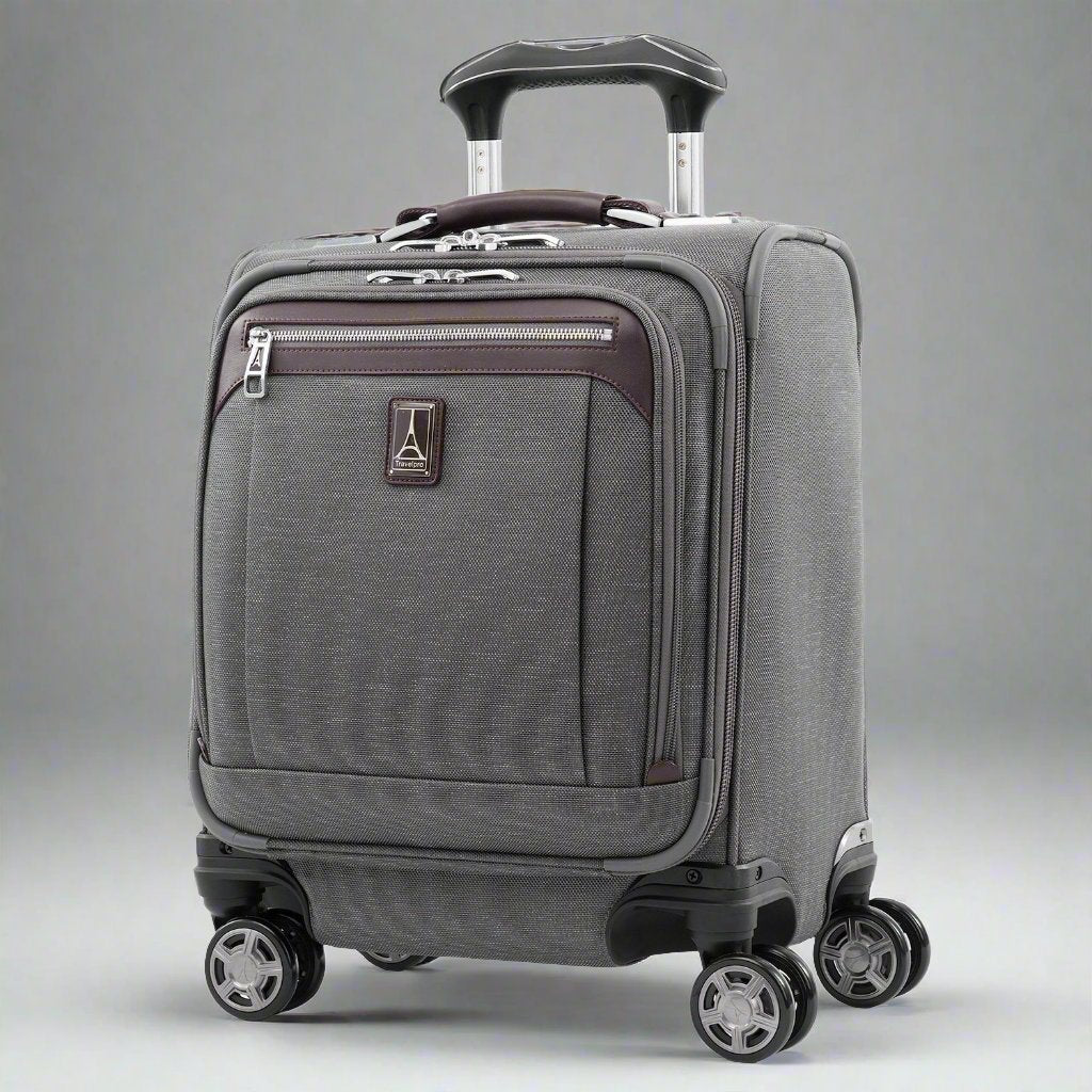 Travelpro Platinum Elite 18.5” Softside Carry-On Spinner Tote - 4091813 Vintage Grey