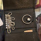 Osgoode Marley 6 Hooked Zipper Key Case (Black)