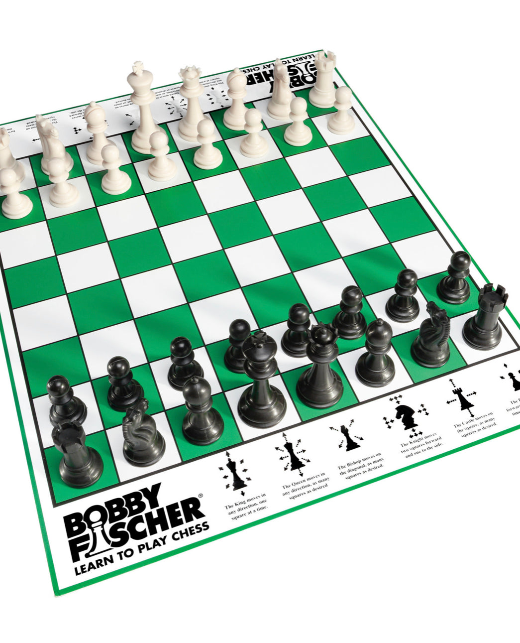 Chess Set: Bobby Fischer Teaches Chess