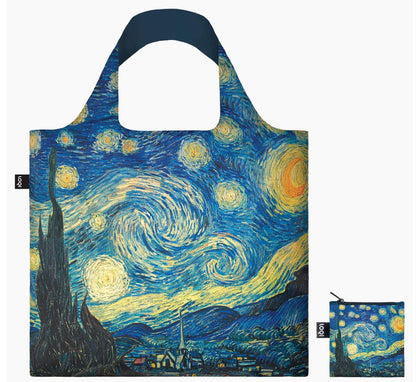 LOQI Foldable/Packable Tote (Starry Night)