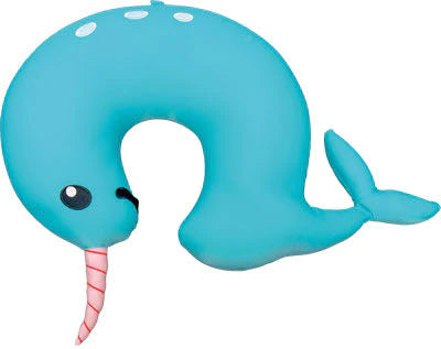 On Sale- Huggable Narwhal Travel Pillow