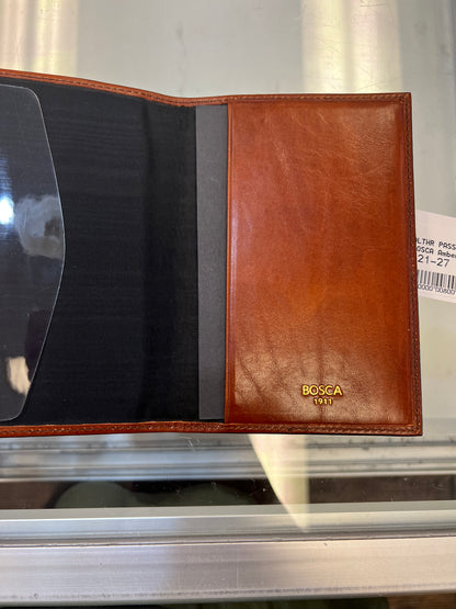 BOSCA OLD LEATHER Passport Case Wallet