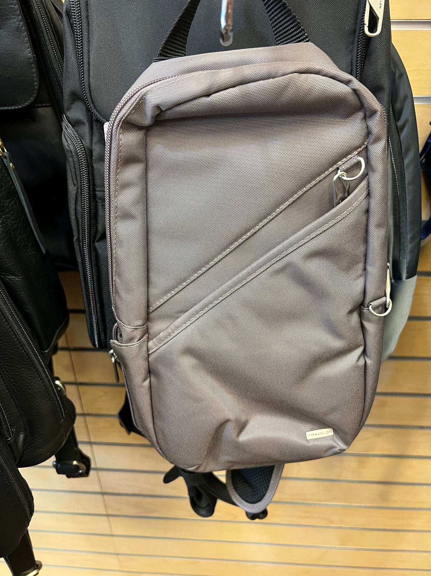 Travelon Anti-Theft Classic Sling Bag with RFID Blocking Organizer