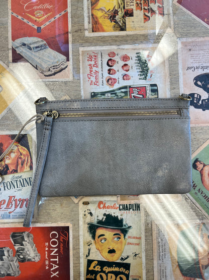 Hobo Day Go Leather Wristlet