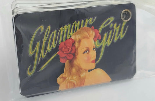 En venta- Etiqueta de equipaje Glamour Girl