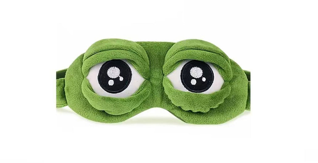 En oferta - Antifaz para dormir para niños - Rana 🐸