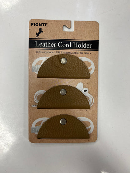 Fionte Leather Cord Holder (set of 3)