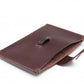 Bosca Leather Tuck Tab Card Case