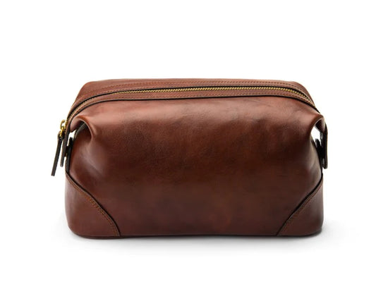 Bosca Dolce Oldleather Shave Kit Dark Brown