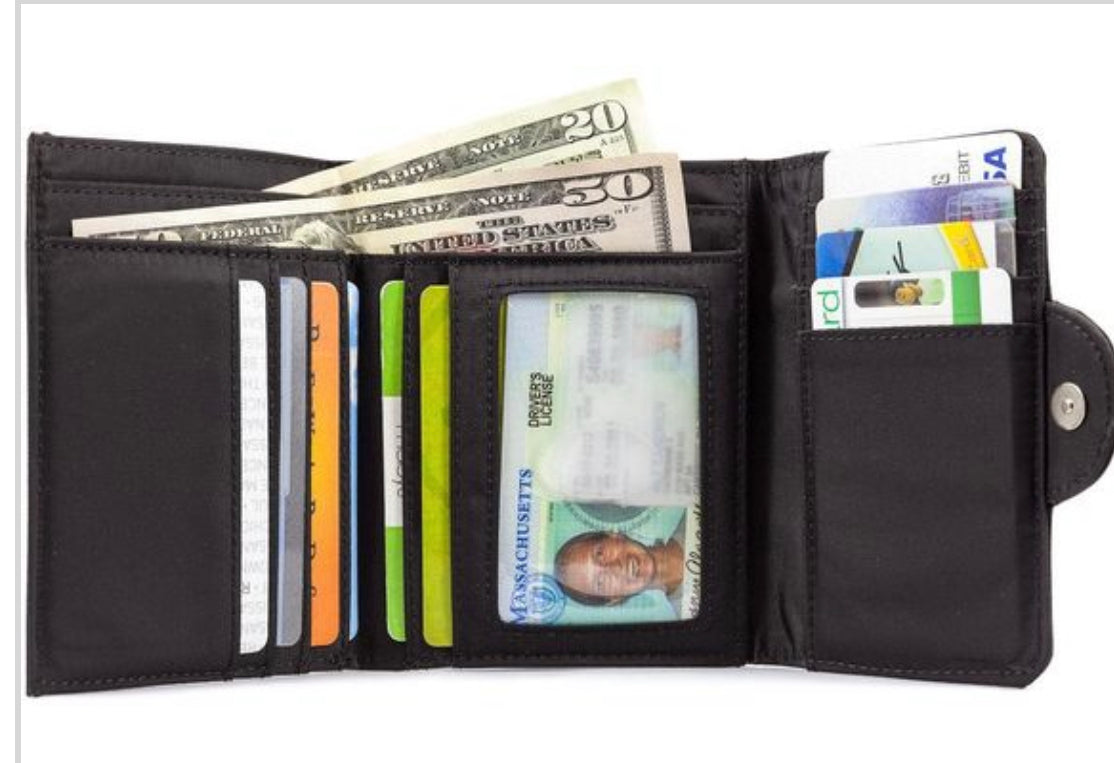 Big Skinny RFID Trixie Trifold Wallet