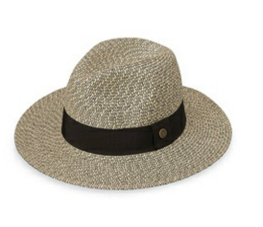 Wallaroo Packable Hat- Josie UPF 50+ Josie-Mixed Black Medium