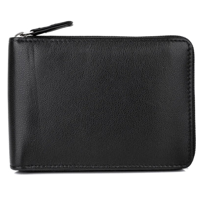J. Buxton Zip Around RFID Bifold Wallet