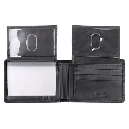 Dopp® Leather Regatta RFID Double ID Credit Card Billfold Wallet