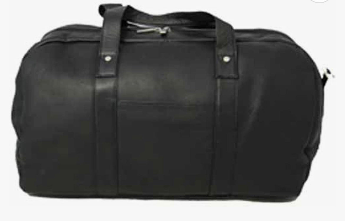 David King Co A Frame Leather Duffel SKU 308B