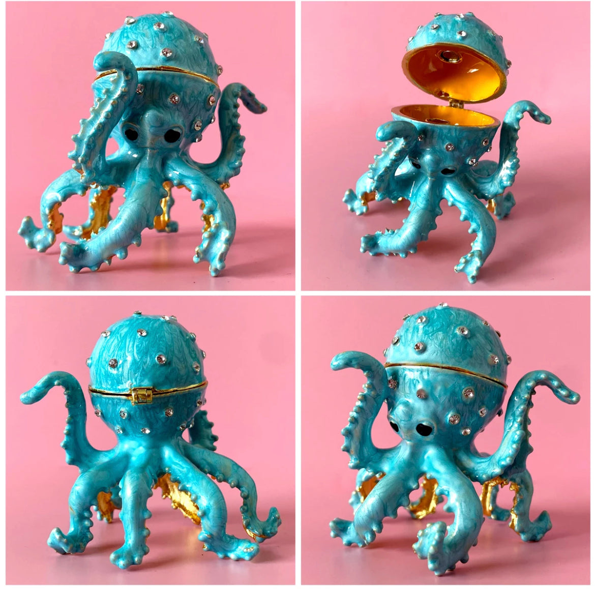 On Sale- Ring/Trinket Treasure Keeper- Octopus