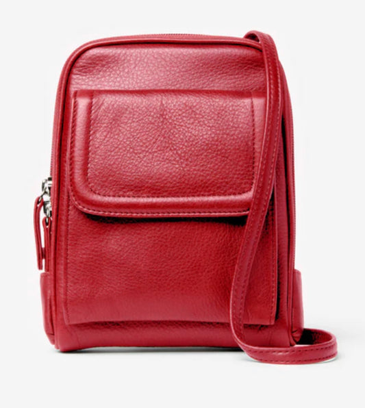 Osgoode Marley Leather RFID Mini Organizer Handbag/Purse- 4601