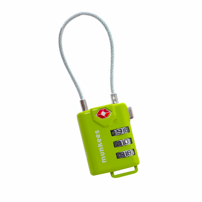 Munkees TSA Accepted Cable Lock