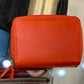 ili New York Leather RFID Accordian Case Leather Wallet (Orange)