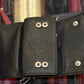 Osgoode Marley Leather Double Key Wallet (Black)