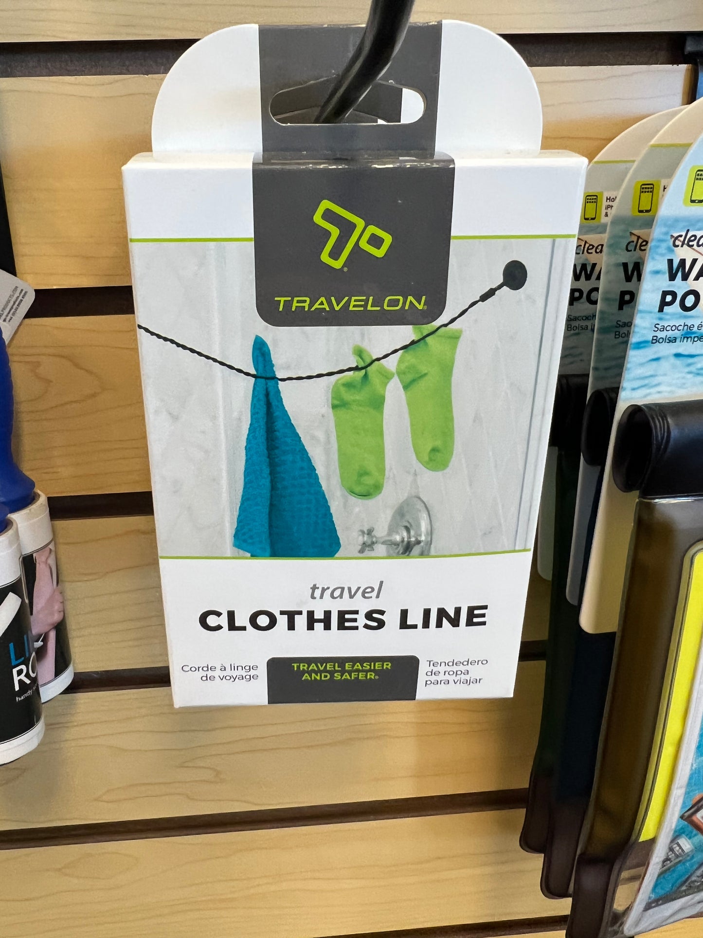 Travelon Travel Clothes Line - no clothes pins needed