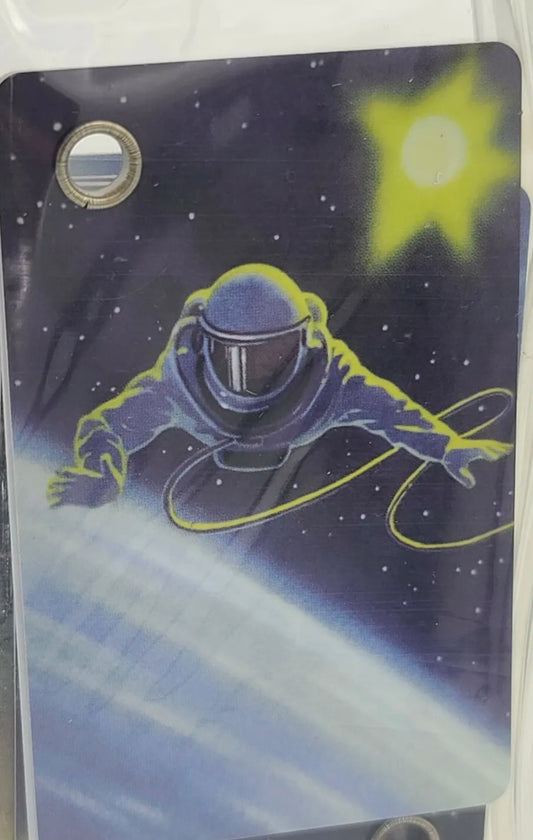 Space Luggage Tag