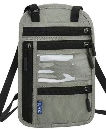 RFID Protected Hidden Passport Wallet