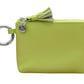 ili New York Leather Small Ring Coin Pouch (Pear)