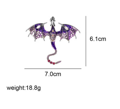 Brooch- Dragon
