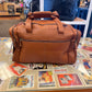 Dorado- 18” Colombian Leather Duffel Bag Tan