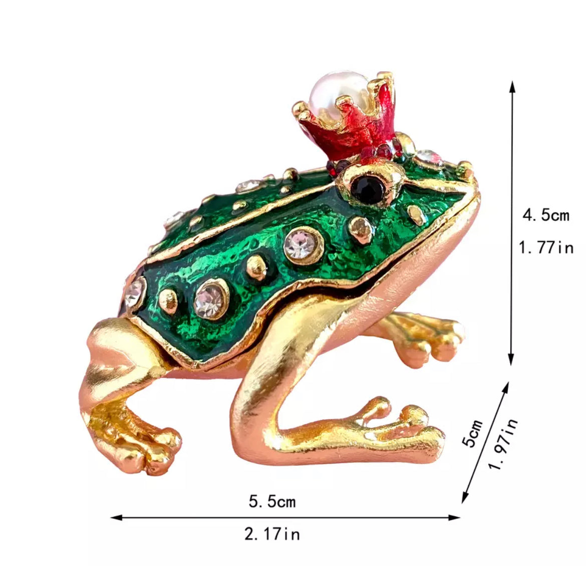 On Sale- Ring/Trinket Treasure Keeper- Frog