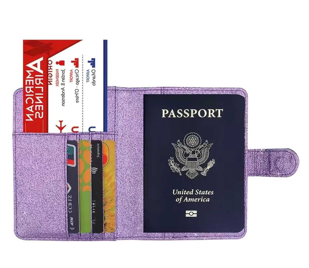 On Sale - Sparkle Passport Wallet