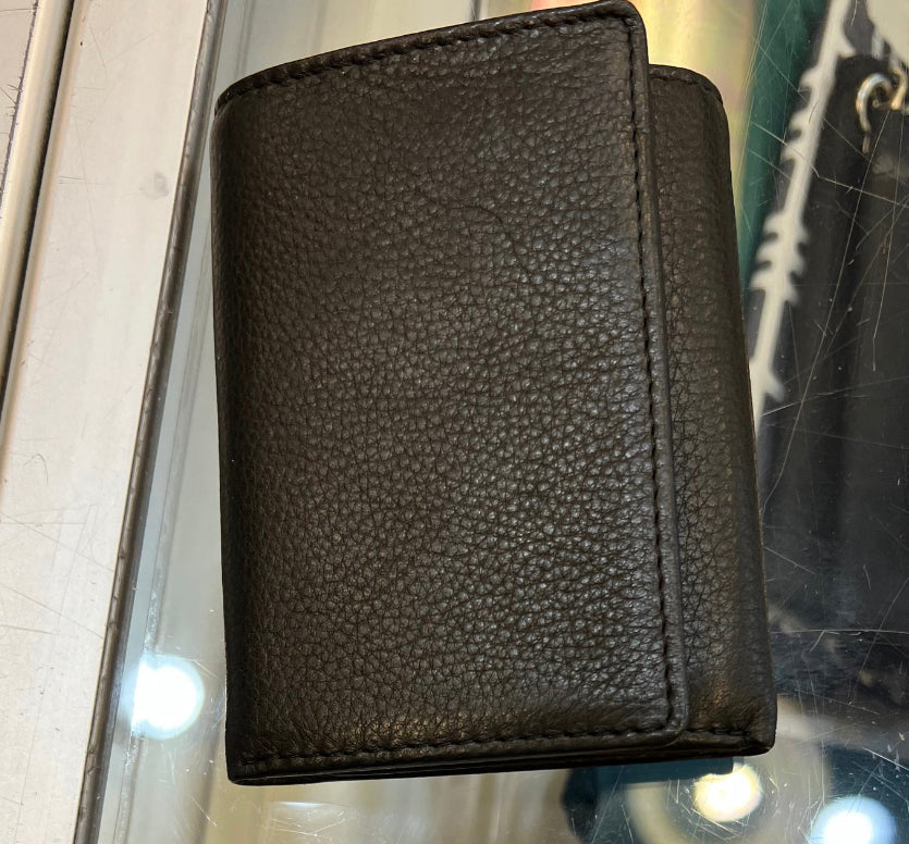 Osgoode Marley Leather RFID Extra Page Trifold Leather Wallet