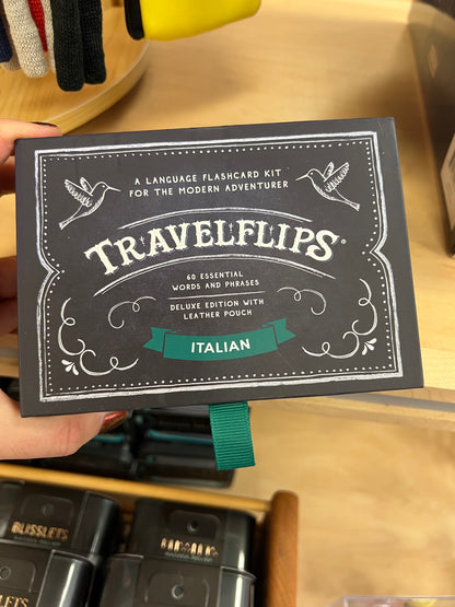 On Sale- TravelFlips Deluxe Flashcards (Italia)