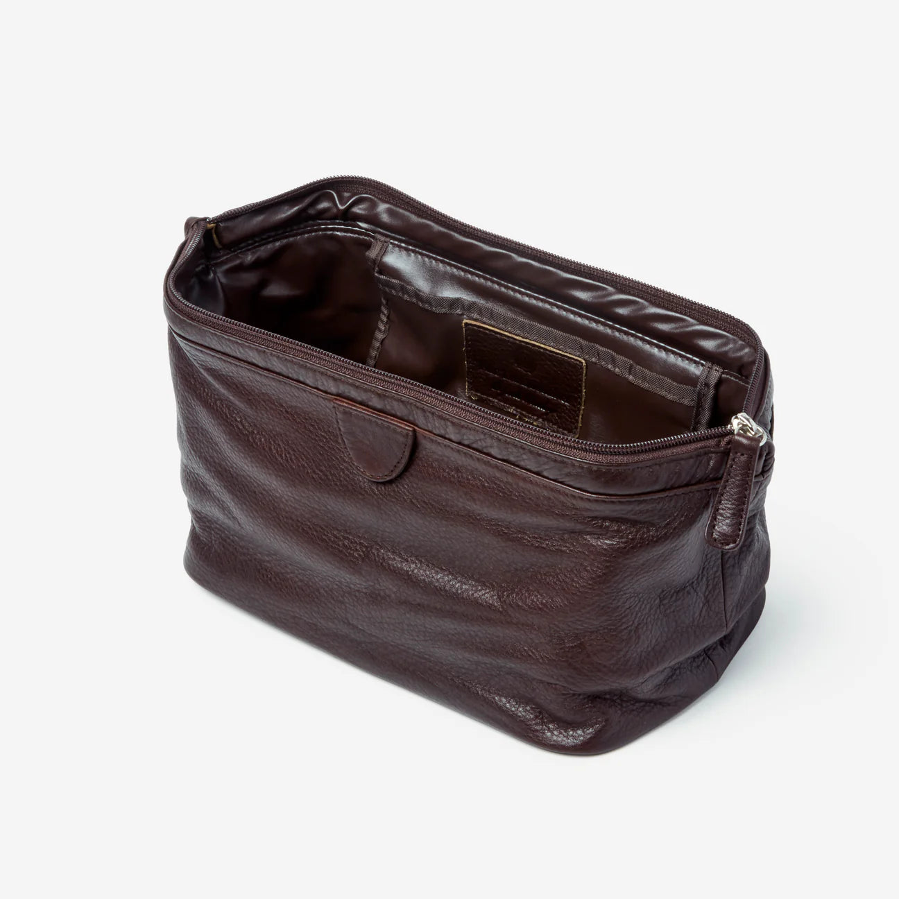 Osgoode Marley Facile Top Leather Travel Toiletry/Shave Bag